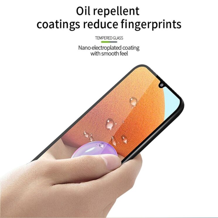 Защитное стекло MOFI Full Glue Protect для Samsung Galaxy A14 (А145) - Black: фото 9 из 12