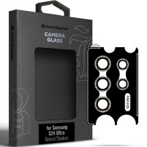 Защитное стекло на камеру ArmorStandart Supreme Black Icon для Samsung Galaxy S24 Ultra (S928) - Natural Titanium: фото 1 из 1