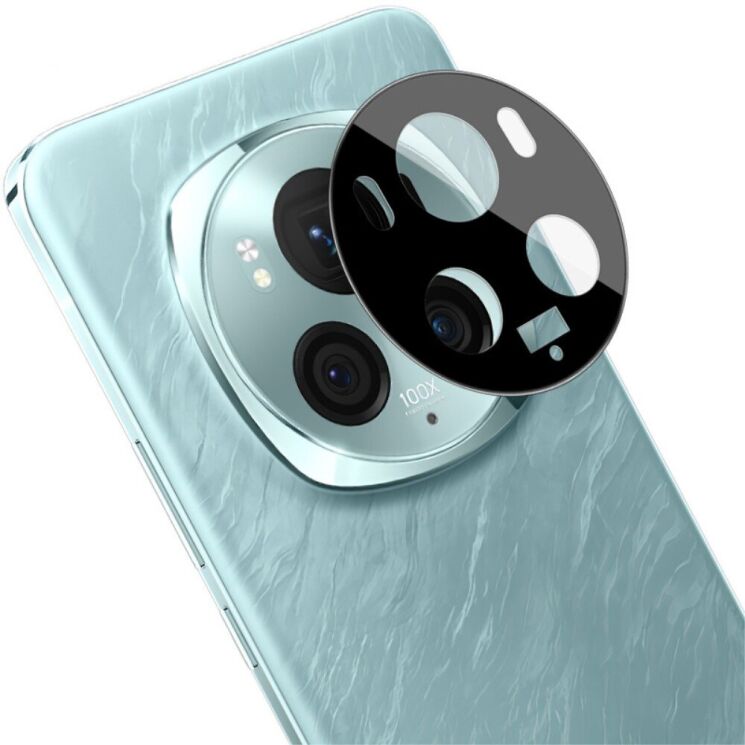 Защитное стекло на камеру IMAK Black Glass Lens для Honor Magic 6 Pro - Black: фото 2 из 10