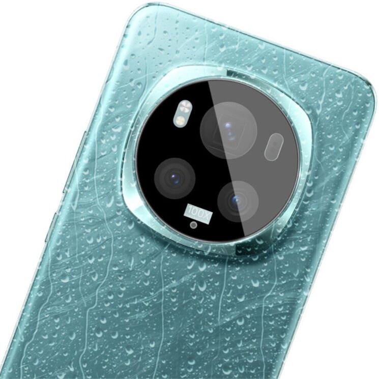 Защитное стекло на камеру IMAK Black Glass Lens для Honor Magic 6 Pro - Black: фото 4 из 10