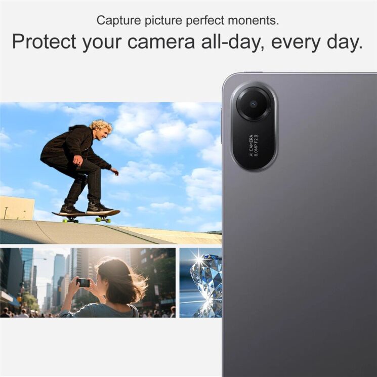 Захисне скло на камеру IMAK Black Glass Lens для Xiaomi Redmi Pad 2 - Black: фото 4 з 6