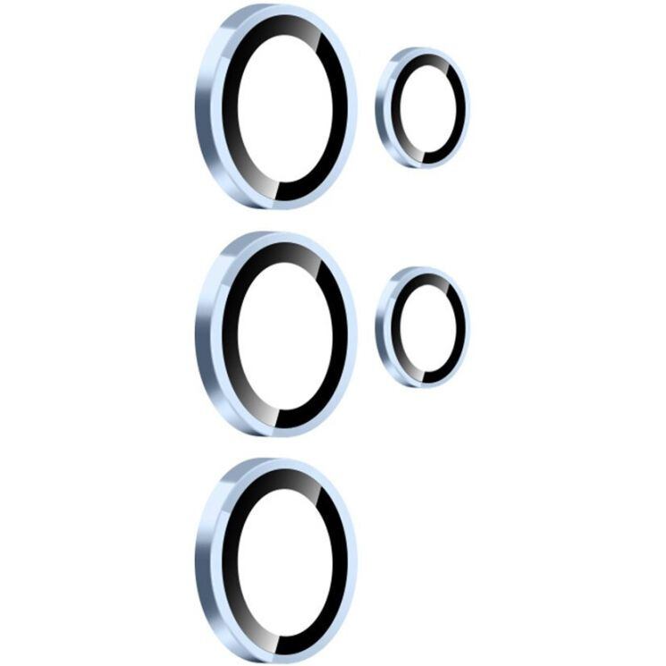 Защитное стекло на камеру RURIHAI Lens Protector для Samsung Galaxy S26 Ultra (S948) - Baby Blue: фото 3 из 6