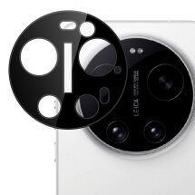 Защитное стекло на заднюю камеру Deexe Black Camera Lens для Xiaomi 17 Ultra - Black: фото 1 из 2