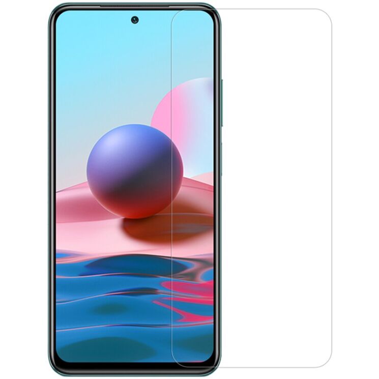 Защитное стекло NILLKIN Amazing H для Xiaomi Redmi Note 10 / Note 10s / Poco M5s - Transparent: фото 2 из 19