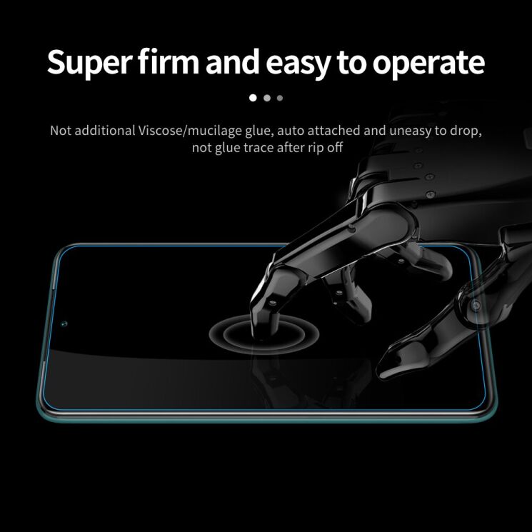 Защитное стекло NILLKIN Amazing H для Xiaomi Redmi Note 10 / Note 10s / Poco M5s - Transparent: фото 13 из 19