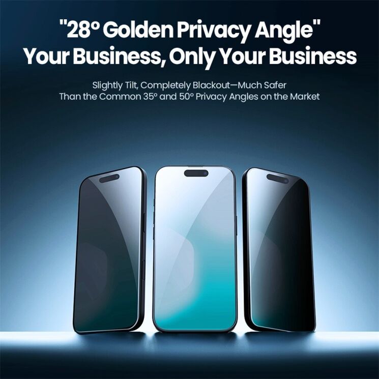 Захисне скло NILLKIN Guardian Install для iPhone 18 Pro - Black: фото 5 з 13