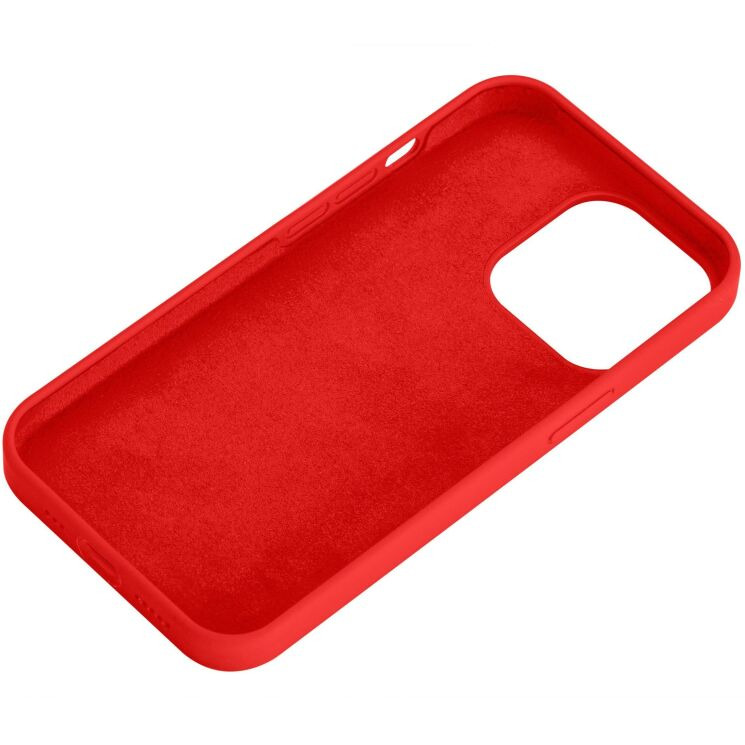 Захисний чохол 2Е Liquid Silicone для iPhone 14 Pro - Red: фото 2 з 3