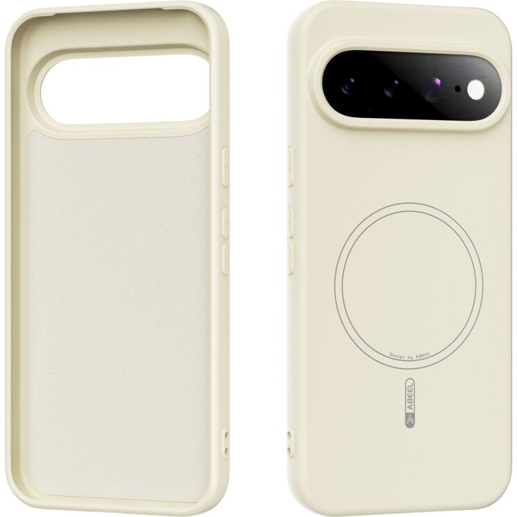 Защитный чехол ABEEL Lyra Skin with MagSafe для Google Pixel 11 Pro XL - Beige: фото 2 из 9