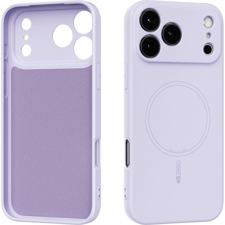 Захисний чохол ABEEL Lyra Skin with MagSafe для iPhone 18 Pro Max - Purple: фото 1 з 7