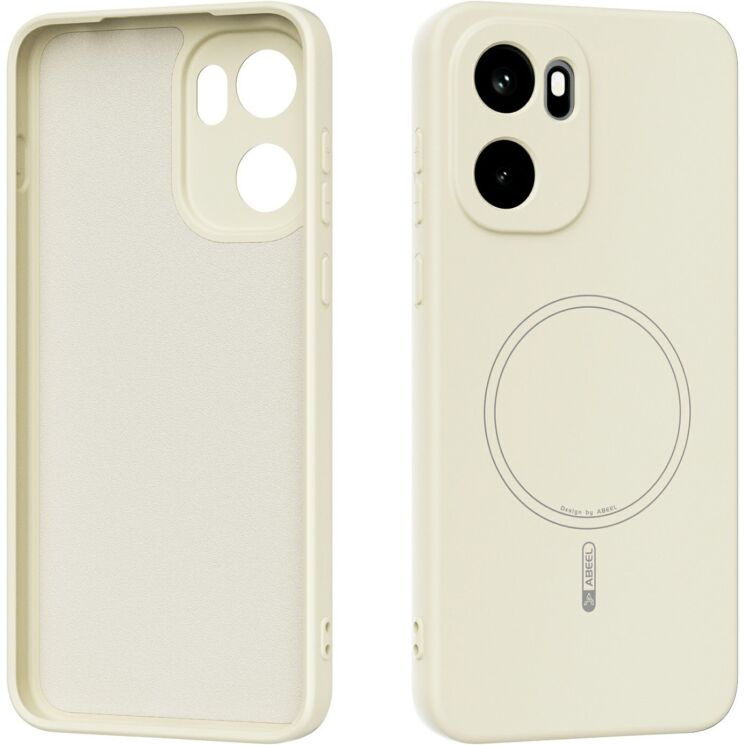 Захисний чохол ABEEL Lyra Skin with MagSafe для OnePlus 15R / Ace 6 / Ace 6T - Beige (408055E) Захисний чохол ABEEL Lyra Skin with MagSafe для OnePlus 15R / Ace 6 / Ace 6T - Beige: фото 1 з 7
