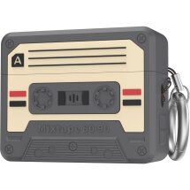 Захисний чохол AHASTYLE Retro Cassette Design для Apple AirPods Pro 3 - Charcoal Grey: фото 1 з 7