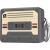Захисний чохол AHASTYLE Retro Cassette Design для Apple AirPods Pro 3 - Charcoal Grey: фото 1 з 7