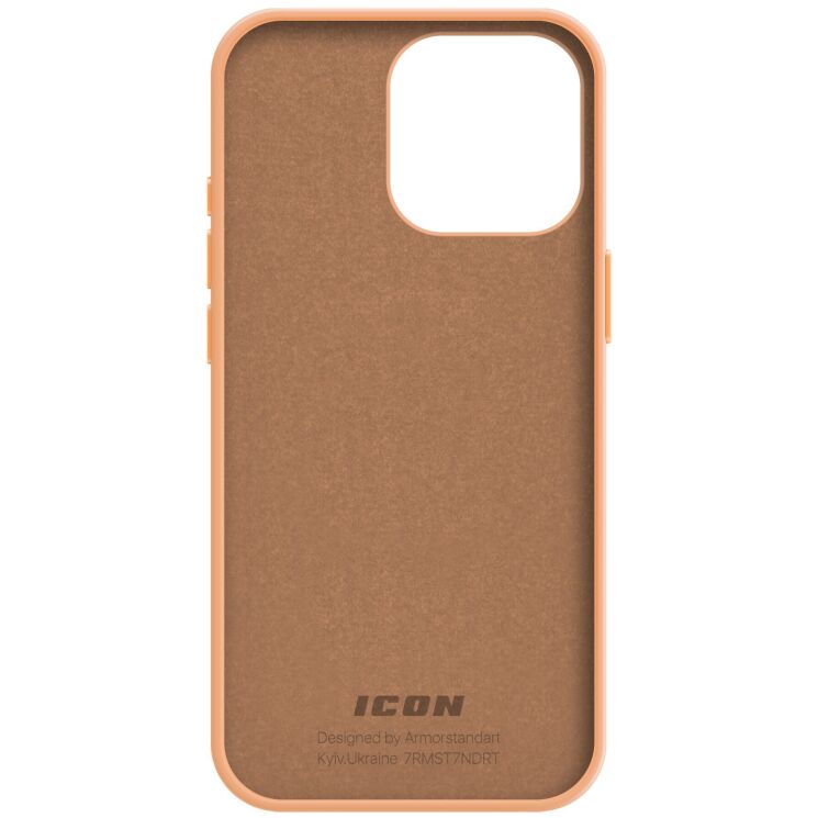 Защитный чехол ArmorStandart ICON2 Case для Apple iPhone 15 Pro - Orange Sorbet: фото 2 из 8