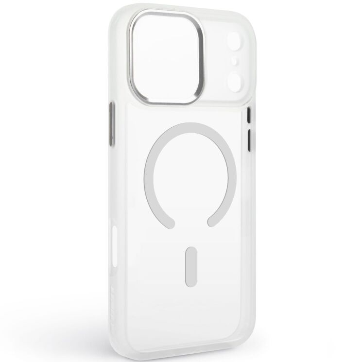 Захисний чохол ArmorStandart Unit-C MagCase для iPhone 17 Pro Max - Matte Clear Silver: фото 2 з 6