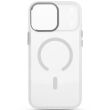 Захисний чохол ArmorStandart Unit-C MagCase для iPhone 17 Pro Max - Matte Clear Silver (389264MS)