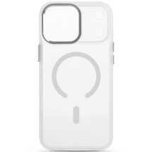 Захисний чохол ArmorStandart Unit-C MagCase для iPhone 17 Pro Max - Matte Clear Silver: фото 1 з 6
