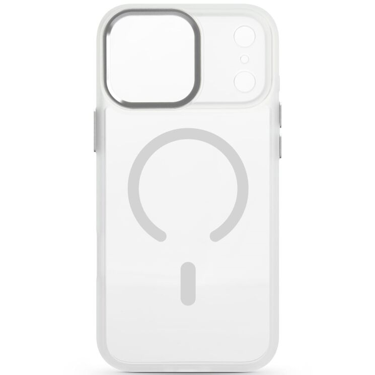 Захисний чохол ArmorStandart Unit-C MagCase для iPhone 17 Pro Max - Matte Clear Silver: фото 1 з 6