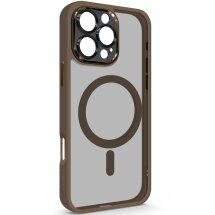 Защитный чехол ArmorStandart Unit MagSafe SE для Apple iPhone 16 Pro Max - Titanium Desert: фото 1 из 2