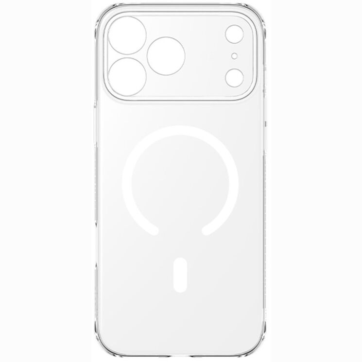 Захисний чохол BASEUS Crystal Magnetic Phone Case для Apple iPhone 17 Pro - Transparent (422712T) Захисний чохол BASEUS Crystal Magnetic Phone Case для Apple iPhone 17 Pro - Transparent: фото 1 з 11