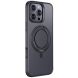 Защитный чехол Baseus Smart Ring Series для Apple iPhone 16 Pro - Black (360545B). Фото 1 из 4
