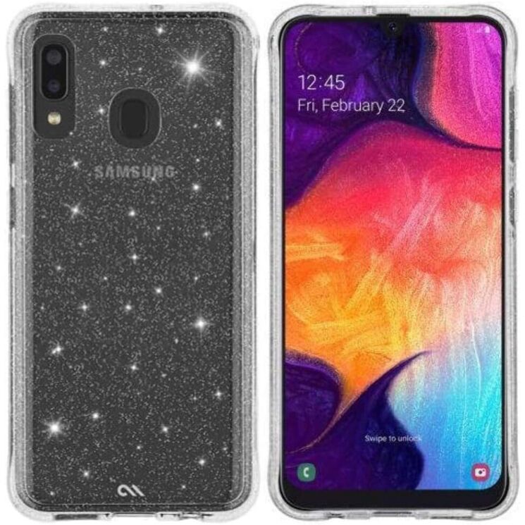 Защитный чехол Case-Mate Sheer Crystal для Samsung Galaxy A30 (A305) / A20 (A205) CM039150 - Stardust: фото 6 из 6