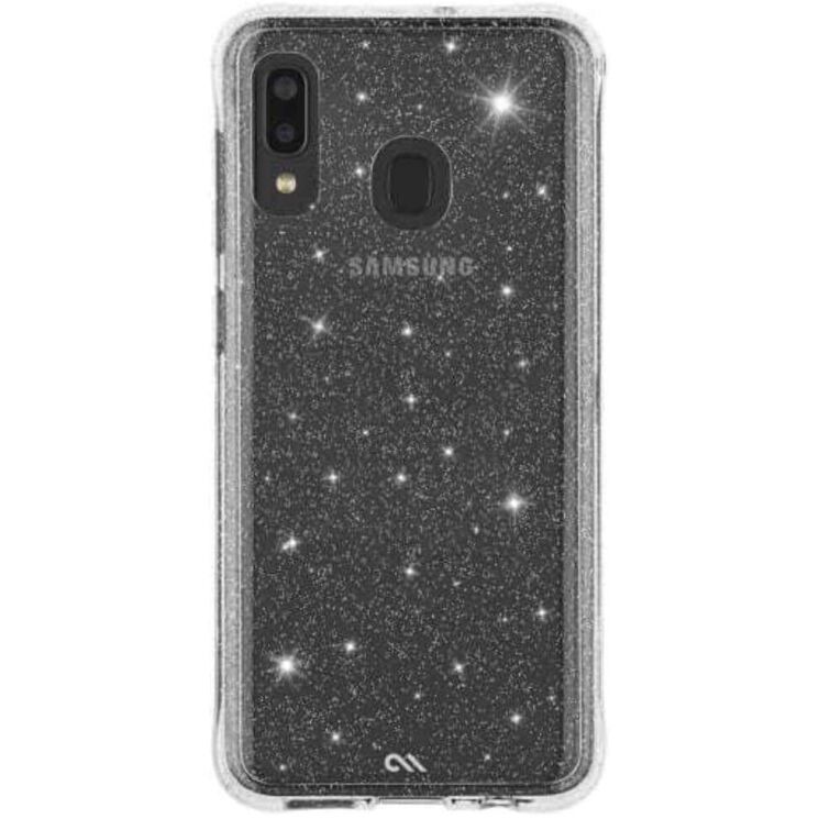 Защитный чехол Case-Mate Sheer Crystal для Samsung Galaxy A30 (A305) / A20 (A205) CM039150 - Stardust: фото 1 из 6