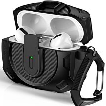 Захисний чохол COTECI Armor Case для AirPods 4 - Black: фото 1 з 7
