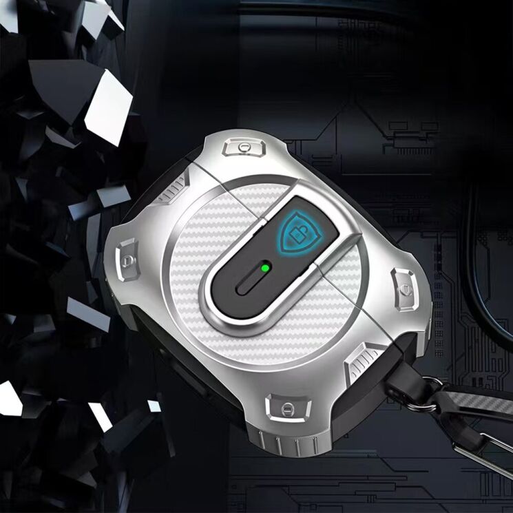 Захисний чохол COTECI Armor Case для AirPods 4 - Black: фото 4 з 7