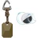 Защитный чехол Deexe Anchor Clip для Apple AirTag / AirTags 2 - Dark Brown (274040DZ). Фото 1 из 8