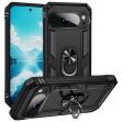 Противоударный чехол с подставкой Deexe Armor Case для Google Pixel 10 Pro XL - Black (384728B)