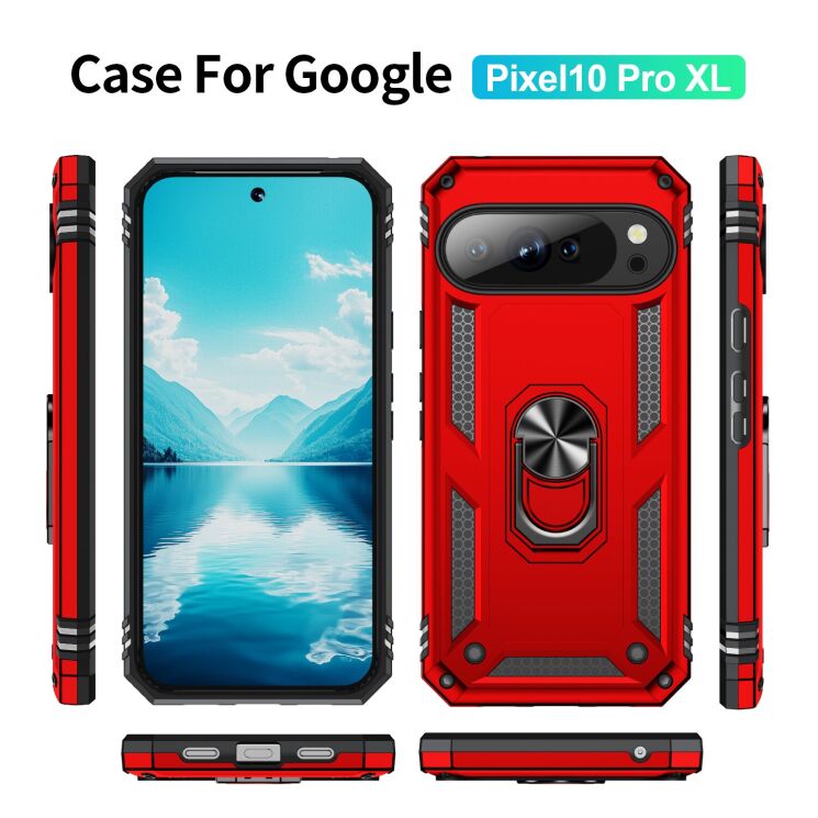 Захисний чохол Deexe Armor Case для Google Pixel 10 Pro XL - Black: фото 3 з 7