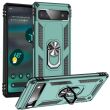 Захисний чохол Deexe Armor Case для Google Pixel 6a - Blackish Green (293636DG)