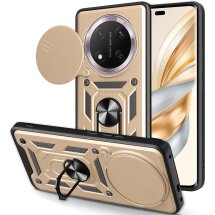 Защитный чехол Deexe Armor Shield для Honor Magic 7 Lite - Gold: фото 1 из 9