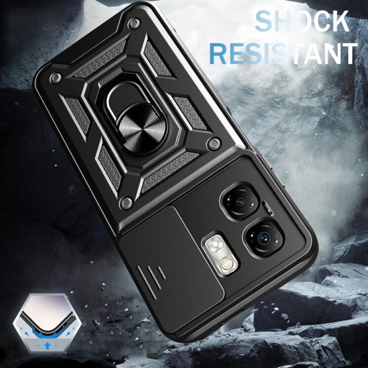 Защитный чехол Deexe Armor Shield для Infinix Smart 9 (X6532) / Hot 50i (X6531) - Silver: фото 6 из 8