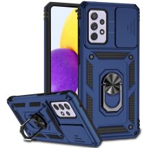 Защитный чехол Deexe Armor Shield для Samsung Galaxy A52 (A525) / A52s (A528) - Blue: фото 1 из 8