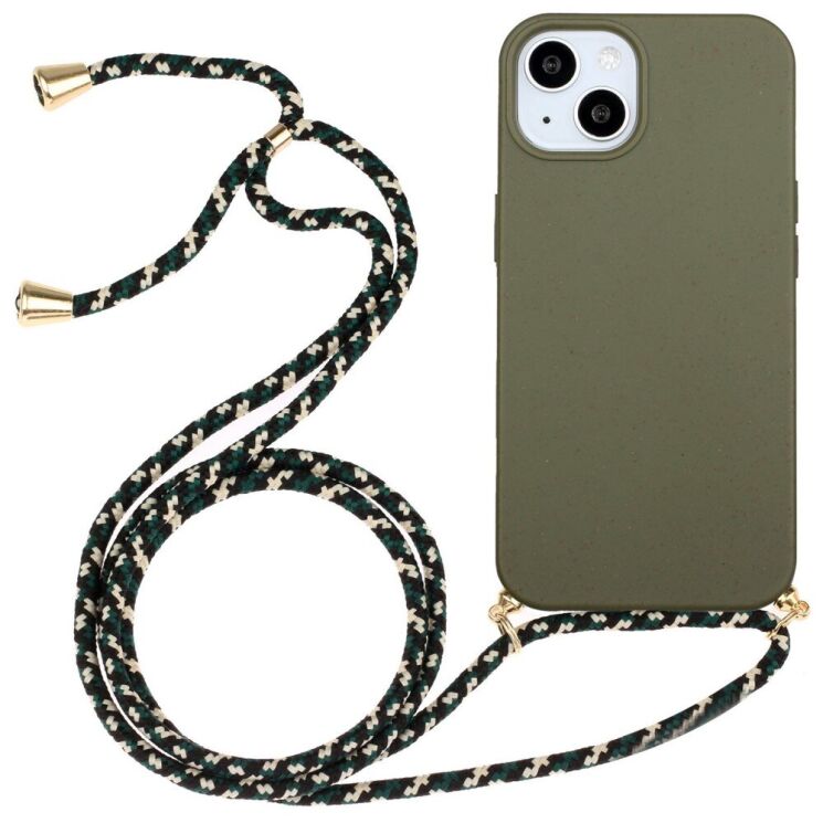 Защитный чехол Deexe Astra Case для Apple iPhone 14 - Army Green: фото 1 из 4