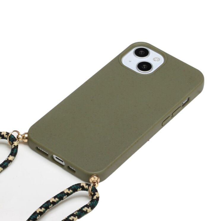 Защитный чехол Deexe Astra Case для Apple iPhone 14 - Army Green: фото 2 из 4