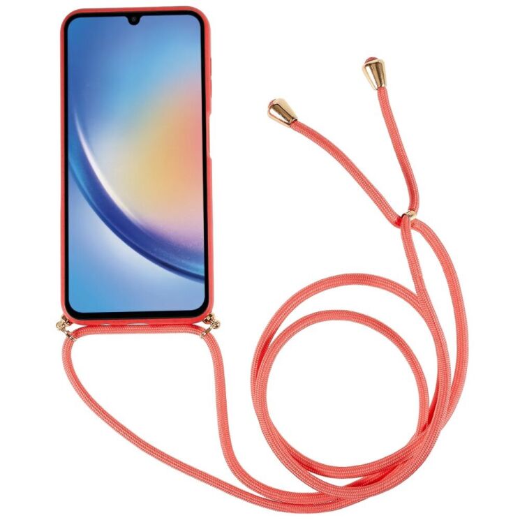 Защитный чехол Deexe Astra Case для Samsung Galaxy A34 (A346) - Red: фото 2 из 7
