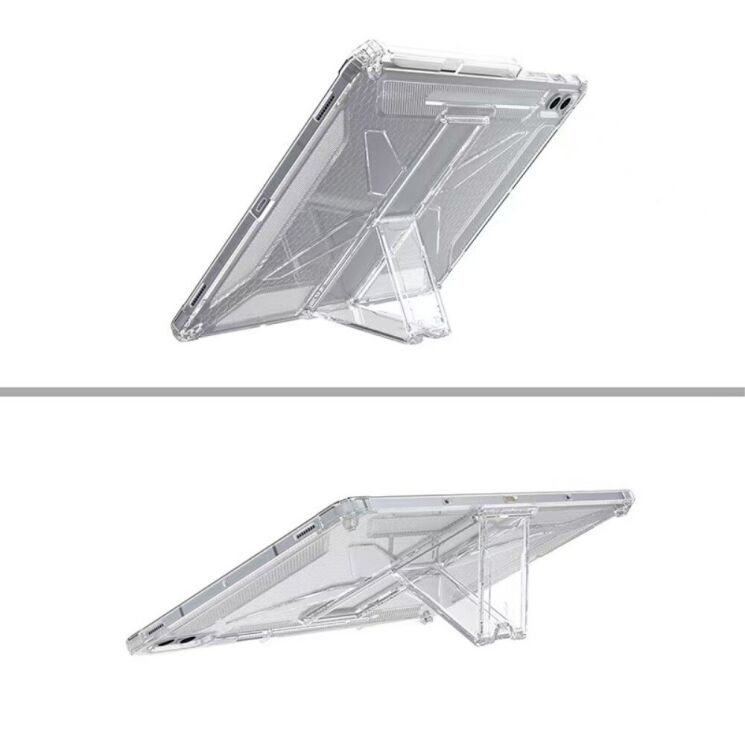 Захисний чохол Deexe Astro Deck для Samsung Galaxy Tab S9 Plus / S10 Plus (X810/816/820/826) - Transparent: фото 4 з 5