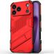 Захисний чохол Deexe Bibercas для Apple iPhone 17 Pro Max - Red (387416R). Фото 1 з 6