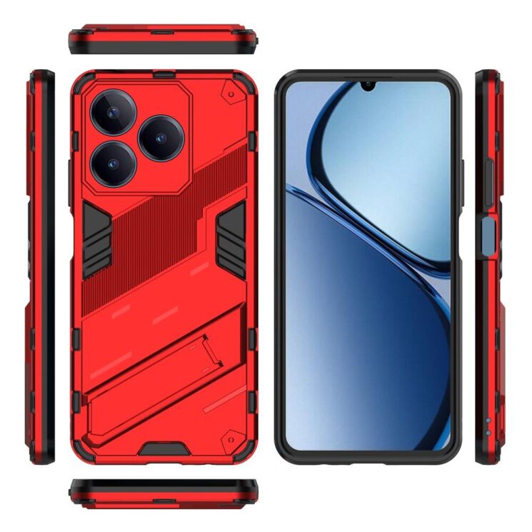 Защитный чехол Deexe Bibercas для Realme C63 / C61 - Black: фото 7 из 7