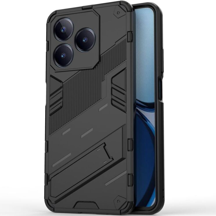 Защитный чехол Deexe Bibercas для Realme C63 / C61 - Black: фото 2 из 7