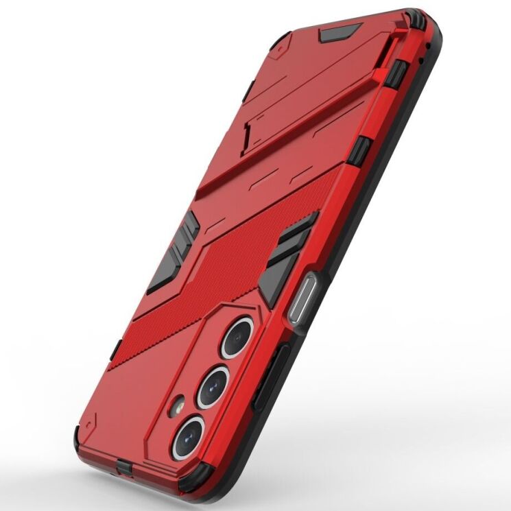 Защитный чехол Deexe Bibercas для Samsung Galaxy M35 (M356) - Red: фото 3 из 6