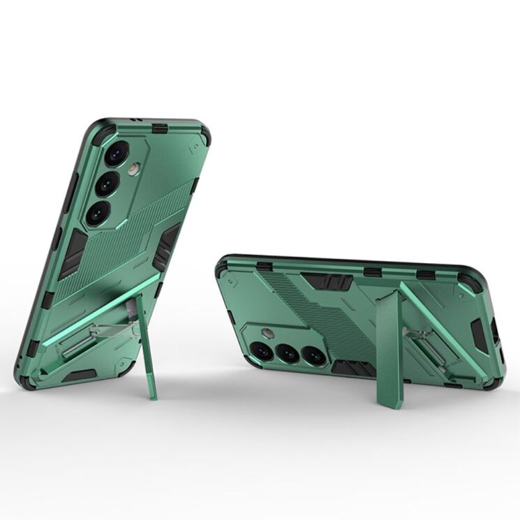 Захисний чохол Deexe Bibercas для Samsung Galaxy S24 - Green: фото 2 з 6