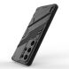 Захисний чохол Deexe Bibercas для Samsung Galaxy S25 Ultra (S938) - Black (372223B). Фото 3 з 7