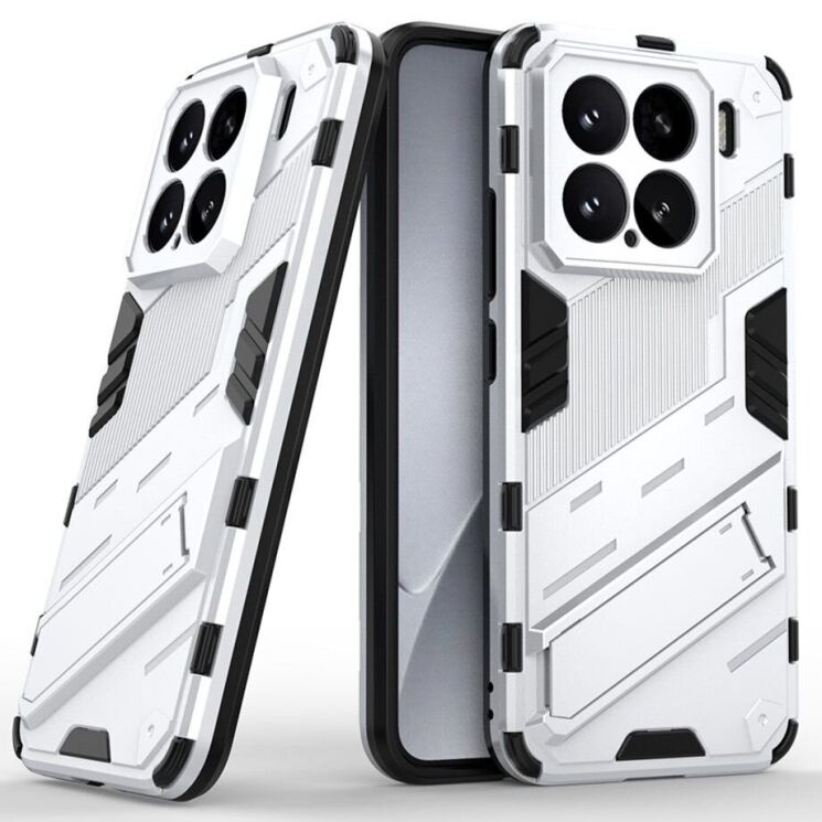 Защитный чехол Deexe Bibercas для Xiaomi 15 - White: фото 1 из 7
