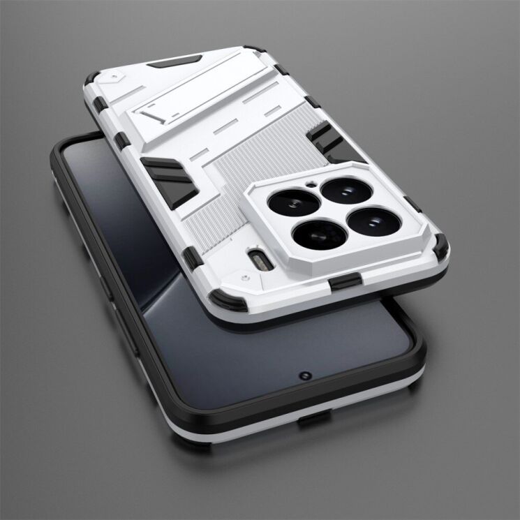 Защитный чехол Deexe Bibercas для Xiaomi 15 - White: фото 4 из 7