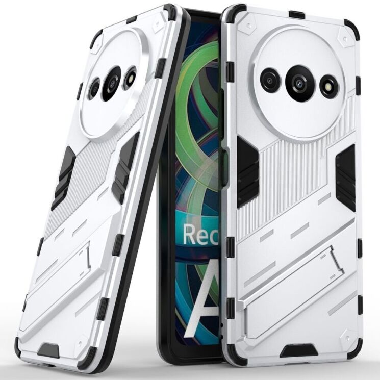 Защитный чехол Deexe Bibercas для Xiaomi Redmi A3 - White: фото 1 из 6