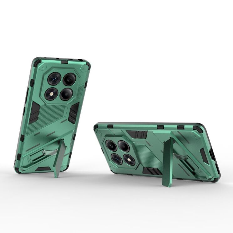 Защитный чехол Deexe Bibercas для Xiaomi Redmi Note 14 Pro - Green: фото 2 из 6