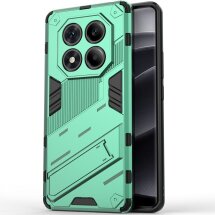 Защитный чехол Deexe Bibercas для Xiaomi Redmi Note 14 Pro - Green: фото 1 из 6